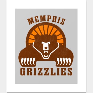 Defunct Memphis Grizzlies WFL Football 1975 Posters and Art